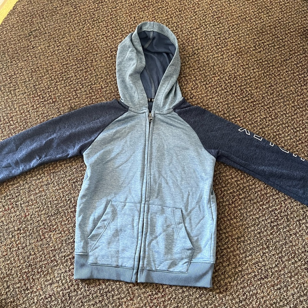 Kids Two Toned Hurley Zip Up Sweater